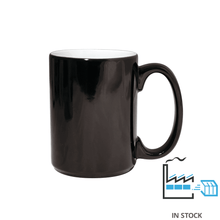 15 oz Color Changing Mug - Black , Color Changing Mugs , PHOTO USA