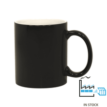 11 oz Color Changing Mug - Black - Glossy , Color Changing Mugs , PHOTO USA