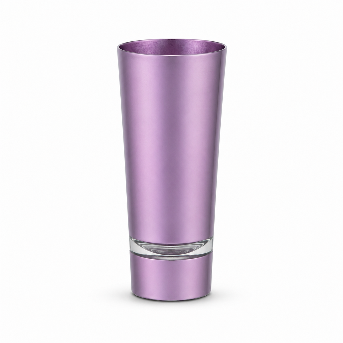 ORCA 2.5 oz. Neon Glass Shooter - Purple, No Gold Rim