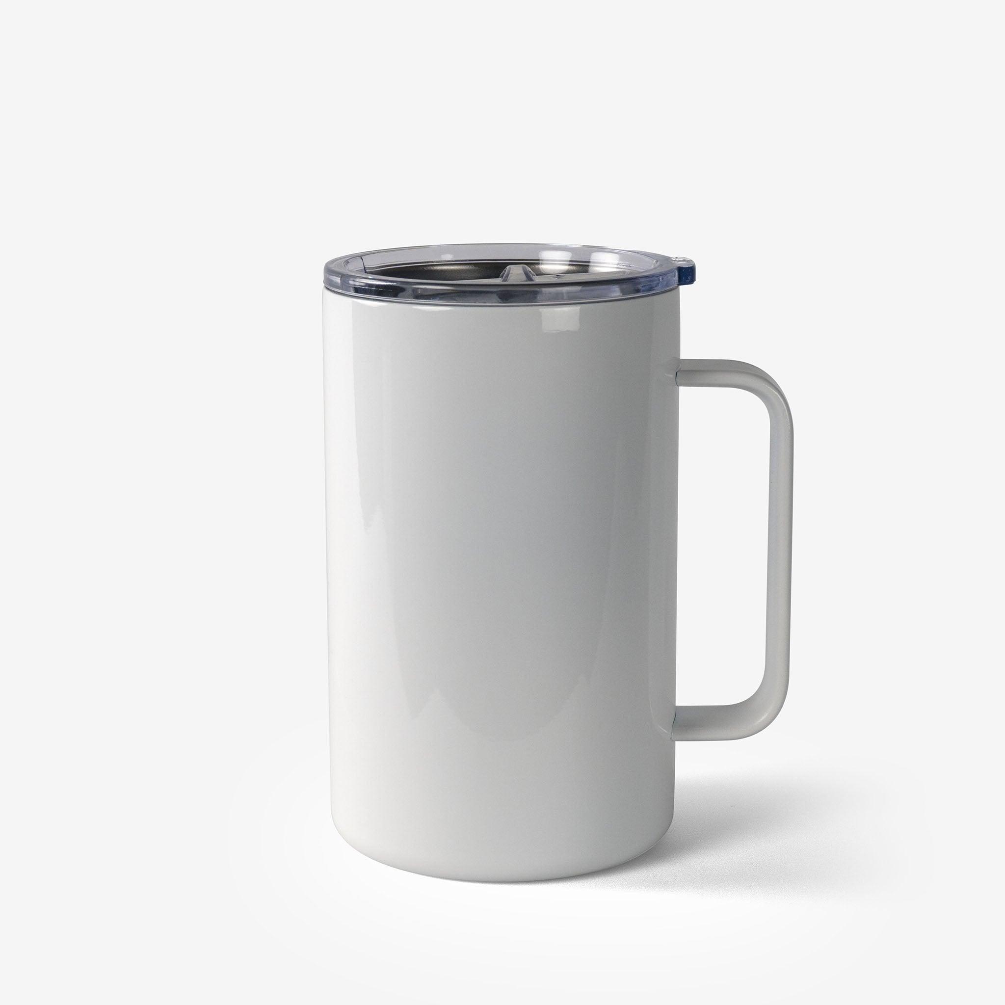 Promotional 12 oz. Vacuum Insulated Coffee Mug with Handle