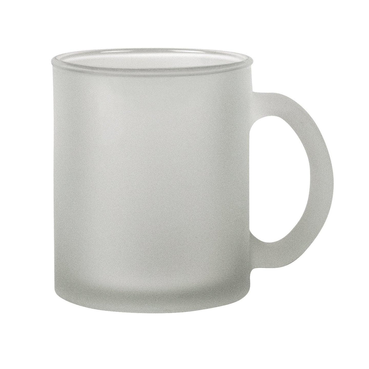 10 oz Glass Mug - Frost Out/Clear In - PhotoUSA | Wholesale Sublimation Blanks & Fulfillment | ORCA® Coating