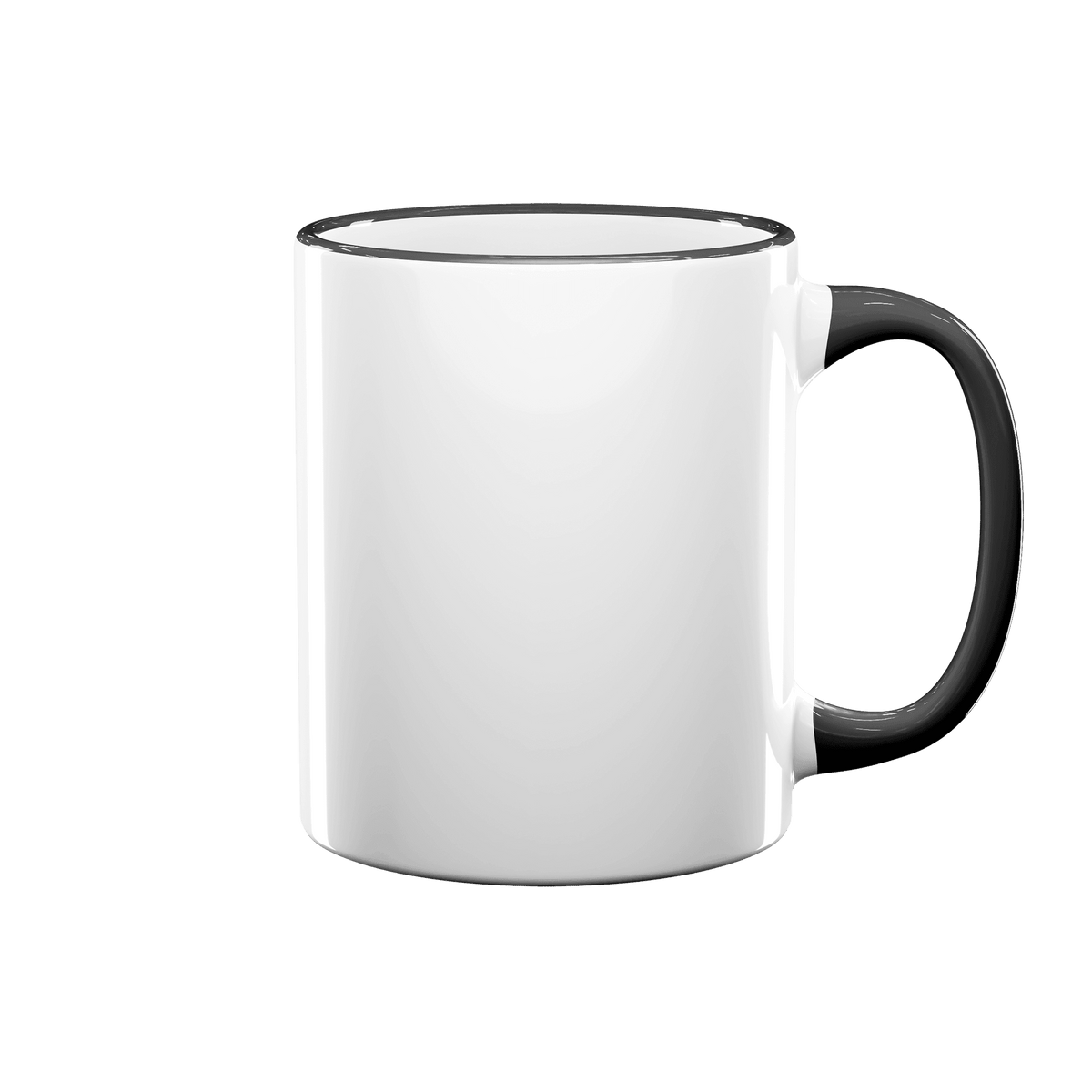 Rslee Factory Wholesale Coffee Mug Togo White Ceramic Mug With Black Rim  And Handle Clear Coffee Mug - Buy Rslee Factory Wholesale Coffee Mug Togo  White Ceramic Mug With Black Rim And