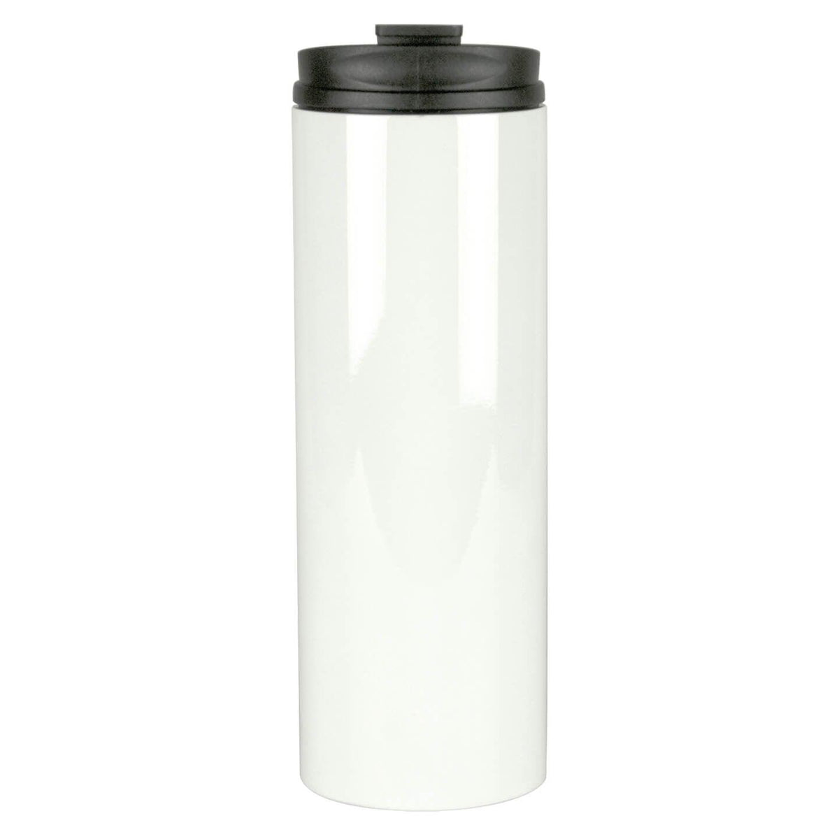 Travel Sublimation Tumbler with Handle Lid :: 16oz White – MJ Supply