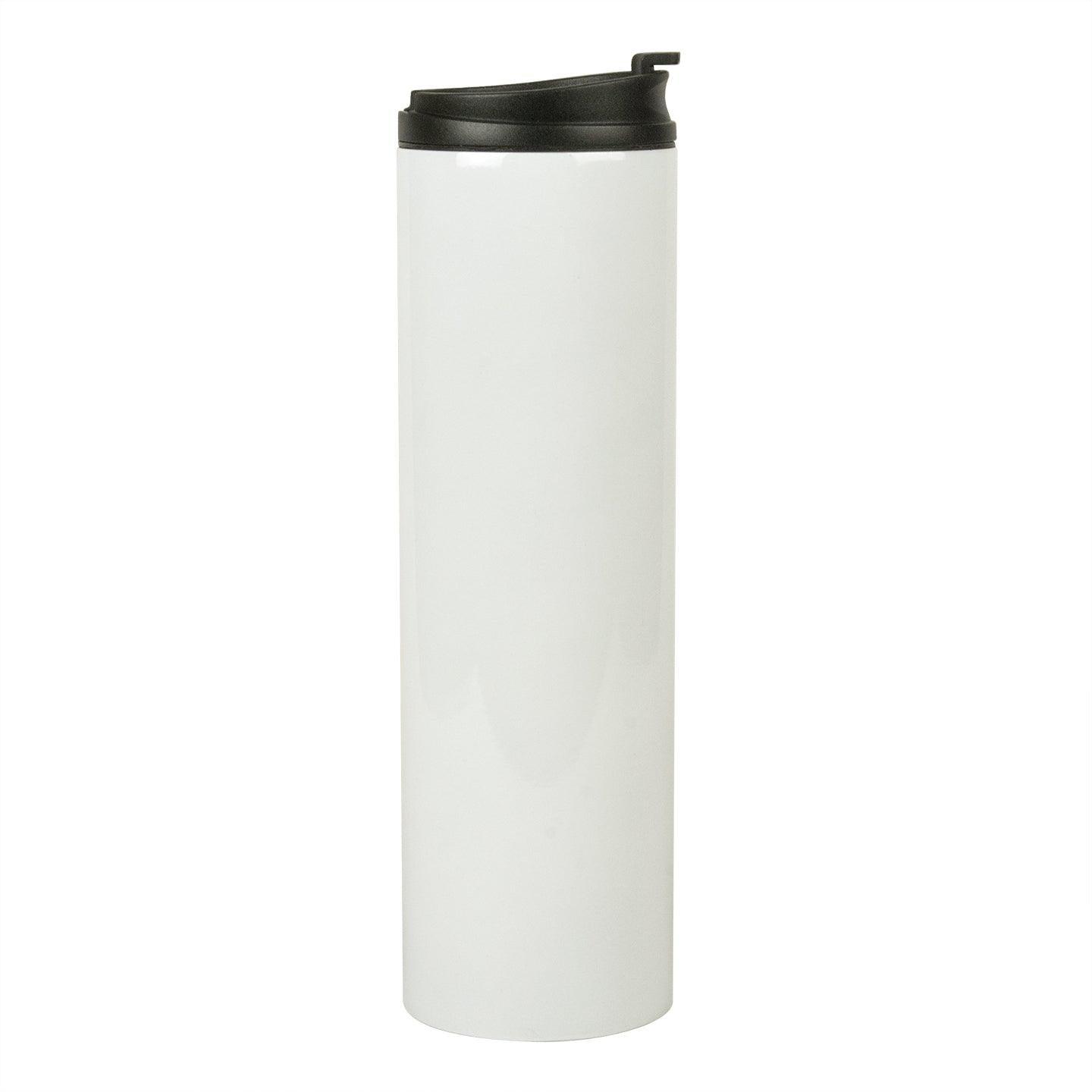 16 oz Tall Tube Thermal Tumbler - White – Blank Sublimation Mugs