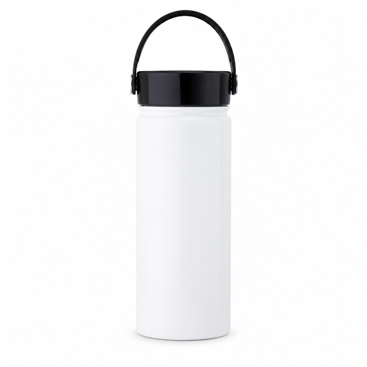 ORCA 550 ml. Stainless Steel Camp Cup - White, Swing Handle