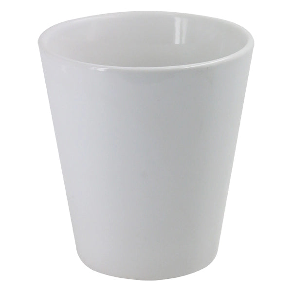 plain ceramic flower pots 12 oz Customizable Sublimation Ceramic Plant Pot