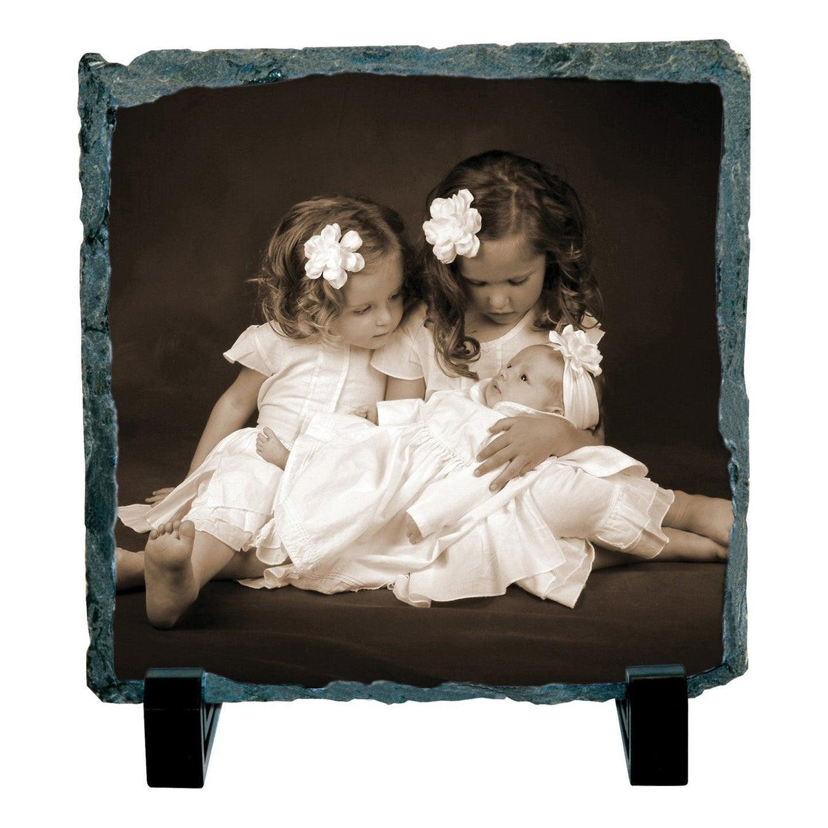 Photo Slate - Small Square - Glossy - 5.85" x 5.85" x .375" - PhotoUSA | Wholesale Sublimation Blanks & Fulfillment | ORCA® Coating
