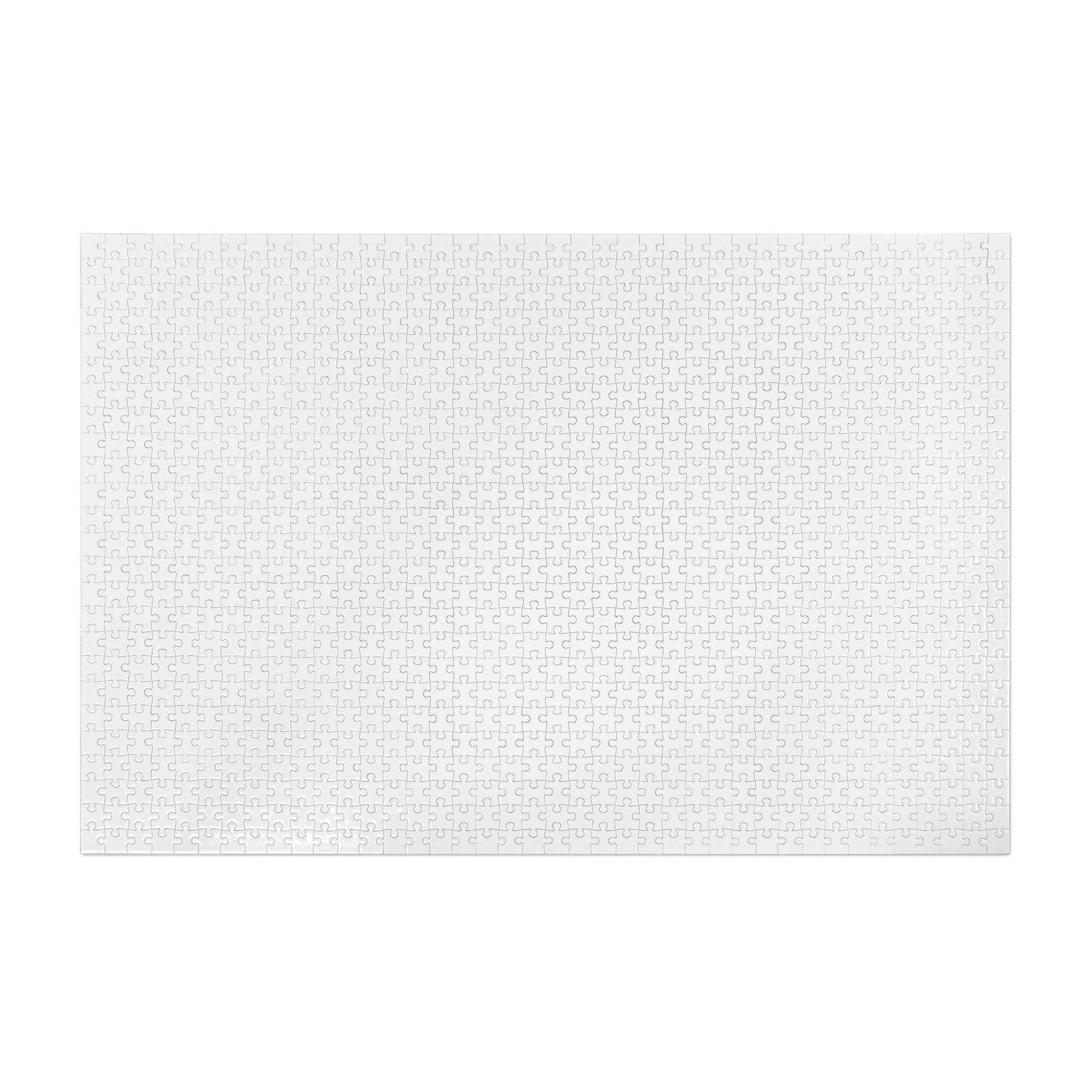 Rectangular puzzles 1000 pieces for sublimation