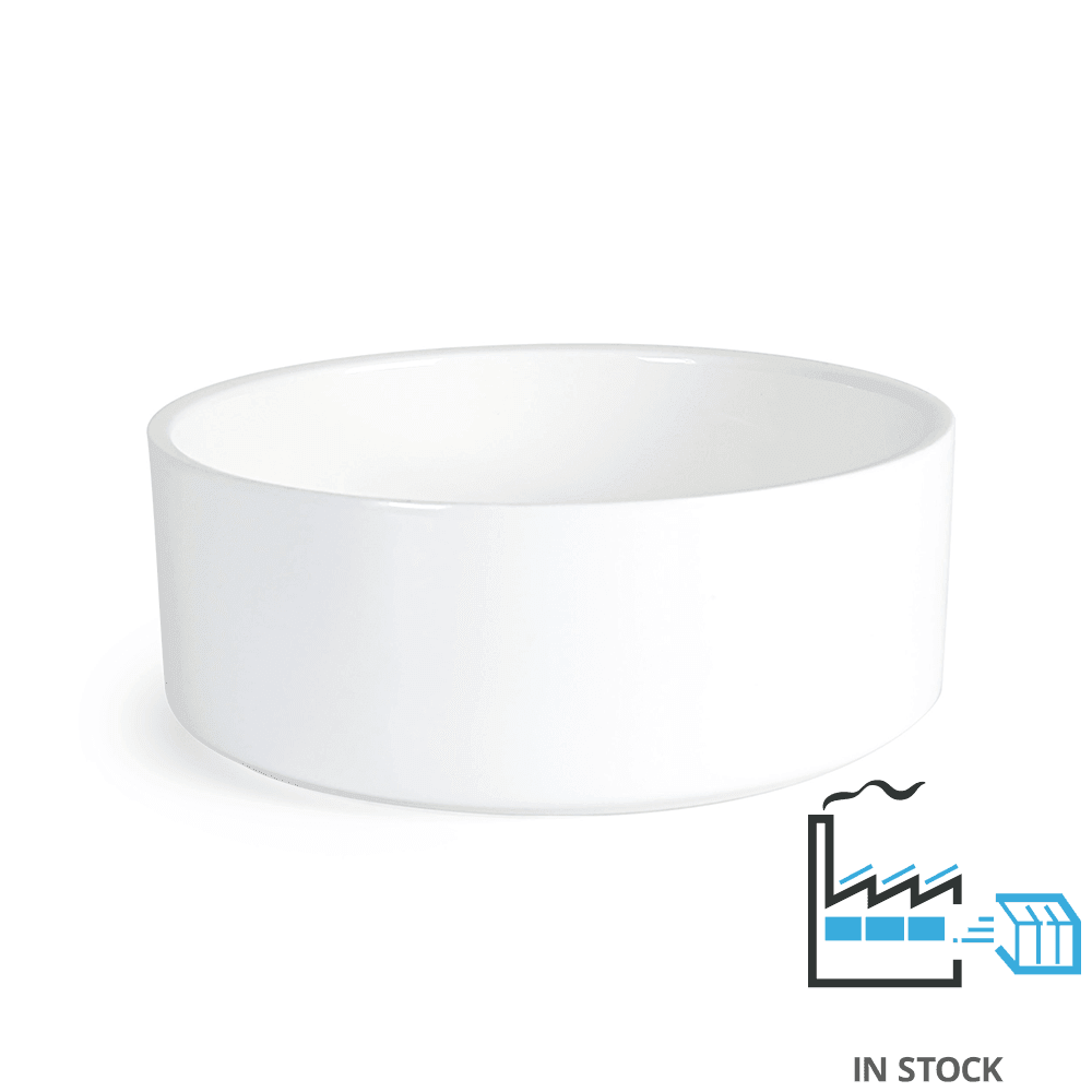 Cat Bowl - 2.5" (Height) x 6" (Diameter) , Sublimation Pet Bowls , PHOTO USA