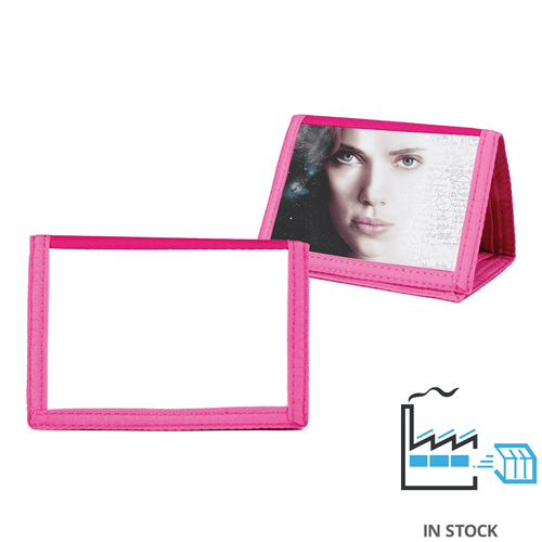 Nylon Wallet - Pink , Sublimation Wallets , PHOTO USA