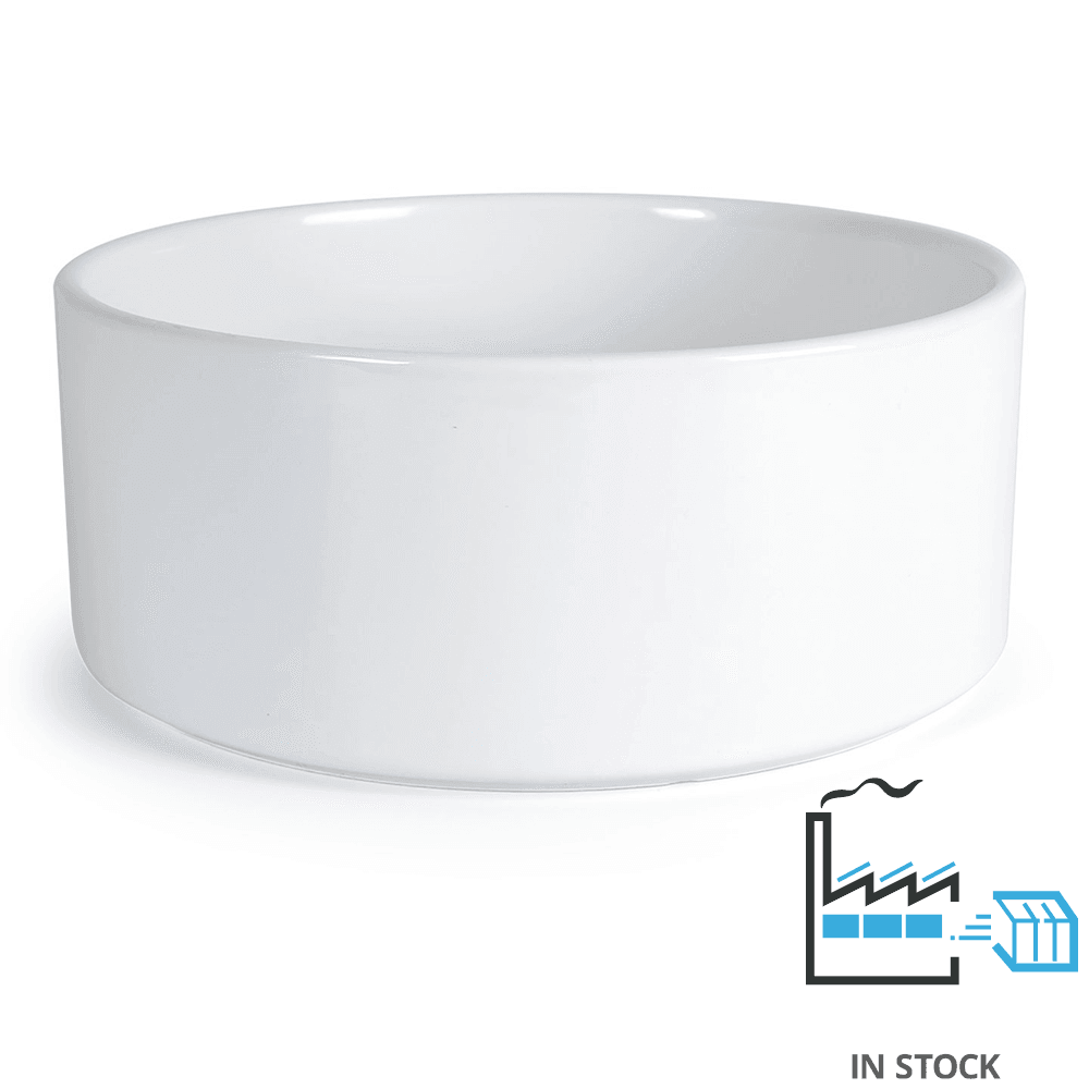 Dog Bowl - 3" (Height) x 7.25" (Diameter) , Pet Bowls , PHOTO USA