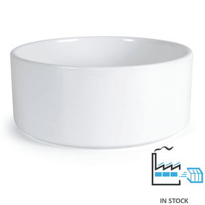 White ceramic deals dog bowls wholesale