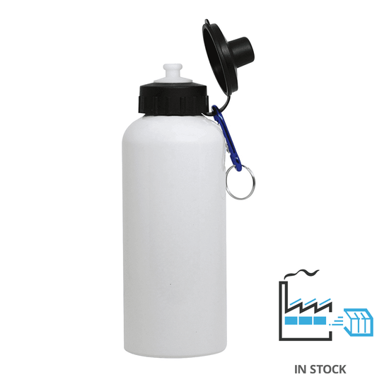 600 ml Aluminum Sport Bottle - White , Sublimation Bottles , PHOTO USA