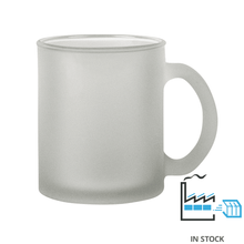 10 oz Glass Mug - Frost Out/Clear In , Sublimation Mugs , PHOTO USA