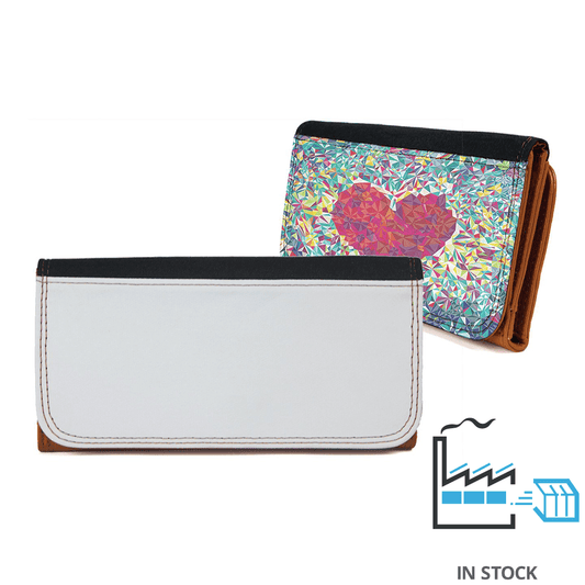 Large Top Grain Leather Wallet - Brown , , PHOTO USA