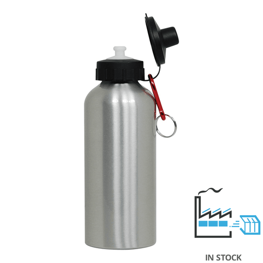 600 ml Aluminum Sport Bottle - Silver , Sublimation Bottles , PHOTO USA