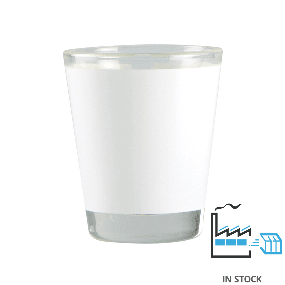 1.5 oz Glass Shot - PhotoUSA | Wholesale Sublimation Blanks & Fulfillment | ORCA® Coating