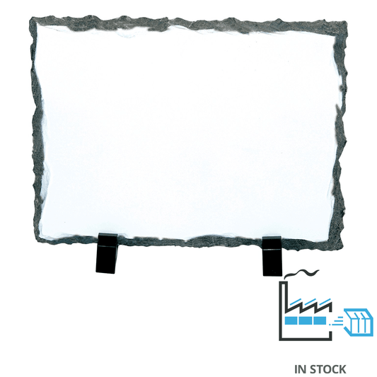 Photo Slate - Medium Rectangle - Glossy - 7.2" x 5.85" x .375" , Sublimation Photo Slates , PHOTO USA