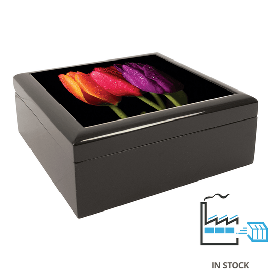 Ebony Black Jewelry Box , , PHOTO USA