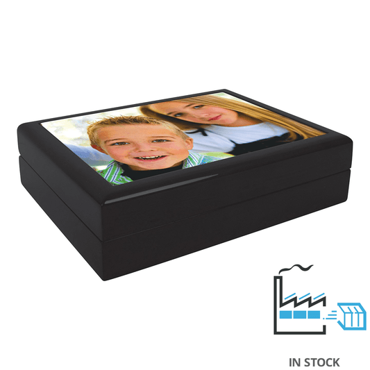 Ebony Black Jewelry Box , , PHOTO USA