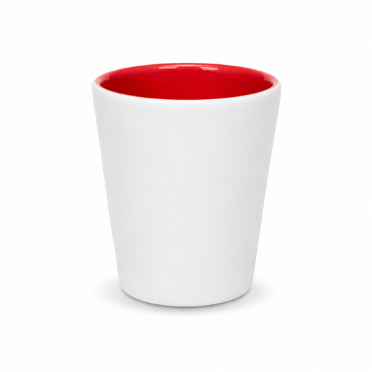 ORCA 1.5 oz. Ceramic Shot Glass - Red Interior