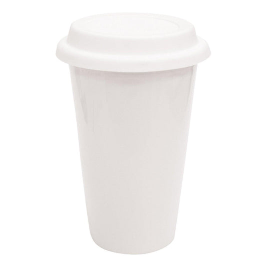 10 oz Eco-Tumbler with White Silicone Lid - ORCA , Sublimation Tumblers , PHOTO USA