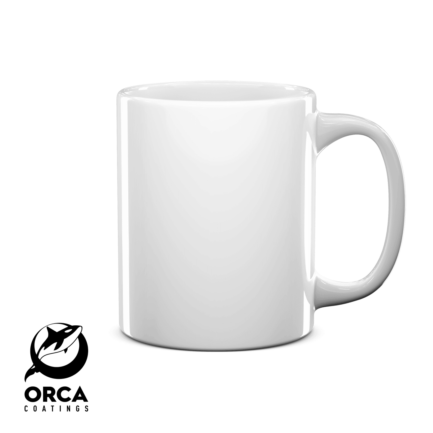 [BLACK ORCA] 11 oz White Sublimation Mug - 36/PK
