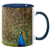 11 oz Inner & Handle Colored Mug - Blue - PhotoUSA | Wholesale Sublimation Blanks & Fulfillment | ORCA® Coating