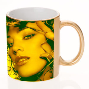 11 oz Coffee Mug - Metallic Gold - PhotoUSA | Wholesale Sublimation Blanks & Fulfillment | ORCA® Coating