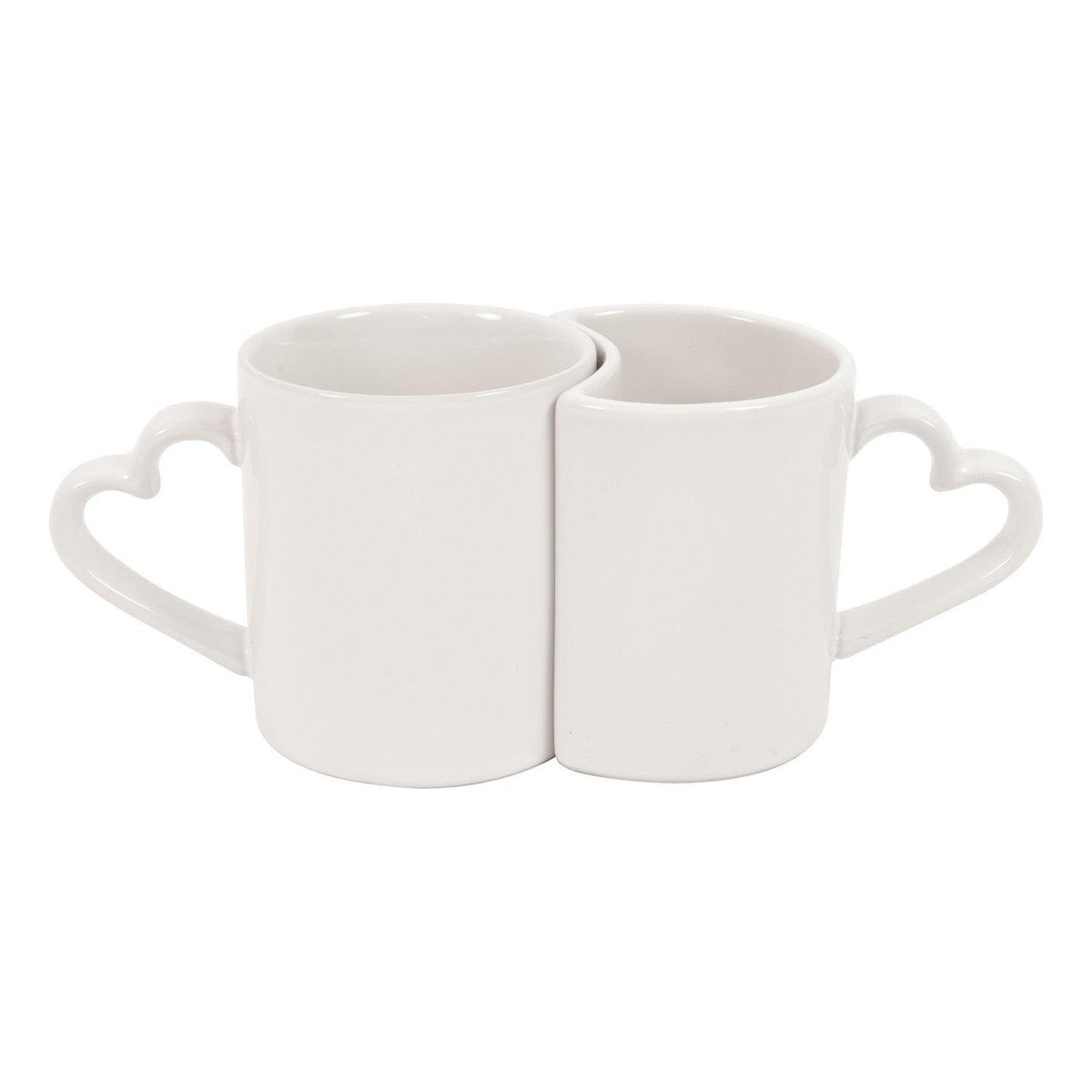 11 oz 2-Piece Lover's Mug - Set , Ceramic Mugs , PHOTO USA