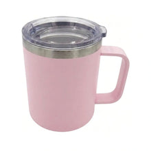 ORCA 10 oz. Stainless Steel Insulated Mug Blanks - Pink, sublimation blank