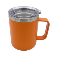 ORCA 10 oz. Stainless Steel Insulated Mug Blanks - Orange, sublimation blank