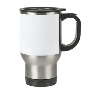20 oz. Orca Stainless Steel Coffee Mug - White