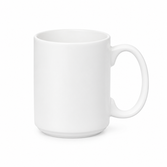 ORCA 15 oz. Ceramic Coffee Mug - White