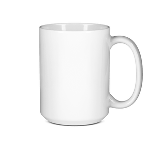 Sublimation Blank 15 oz. White Mugs