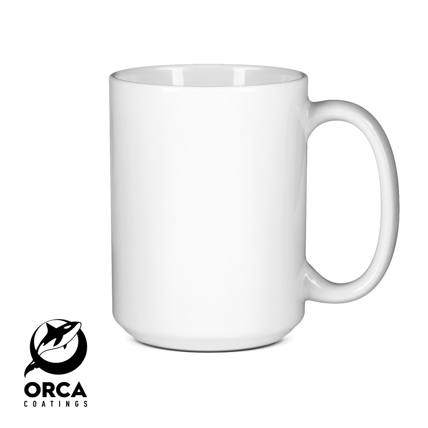ORCA Coatings White 15 oz Mug
