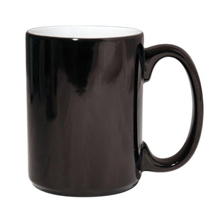 15 oz Color Changing Mug - Black , Color Changing Mugs , PHOTO USA