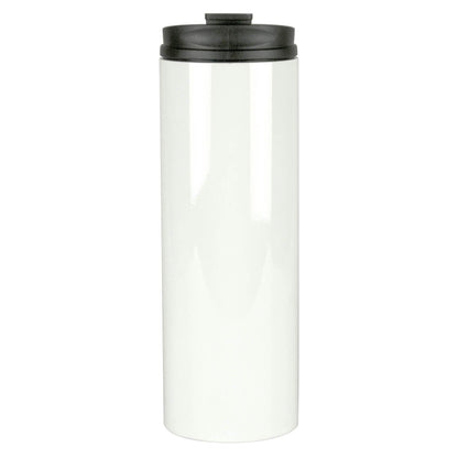 16 oz Tall Tube Thermal Tumbler - White , Sublimation Tumblers , PHOTO USA