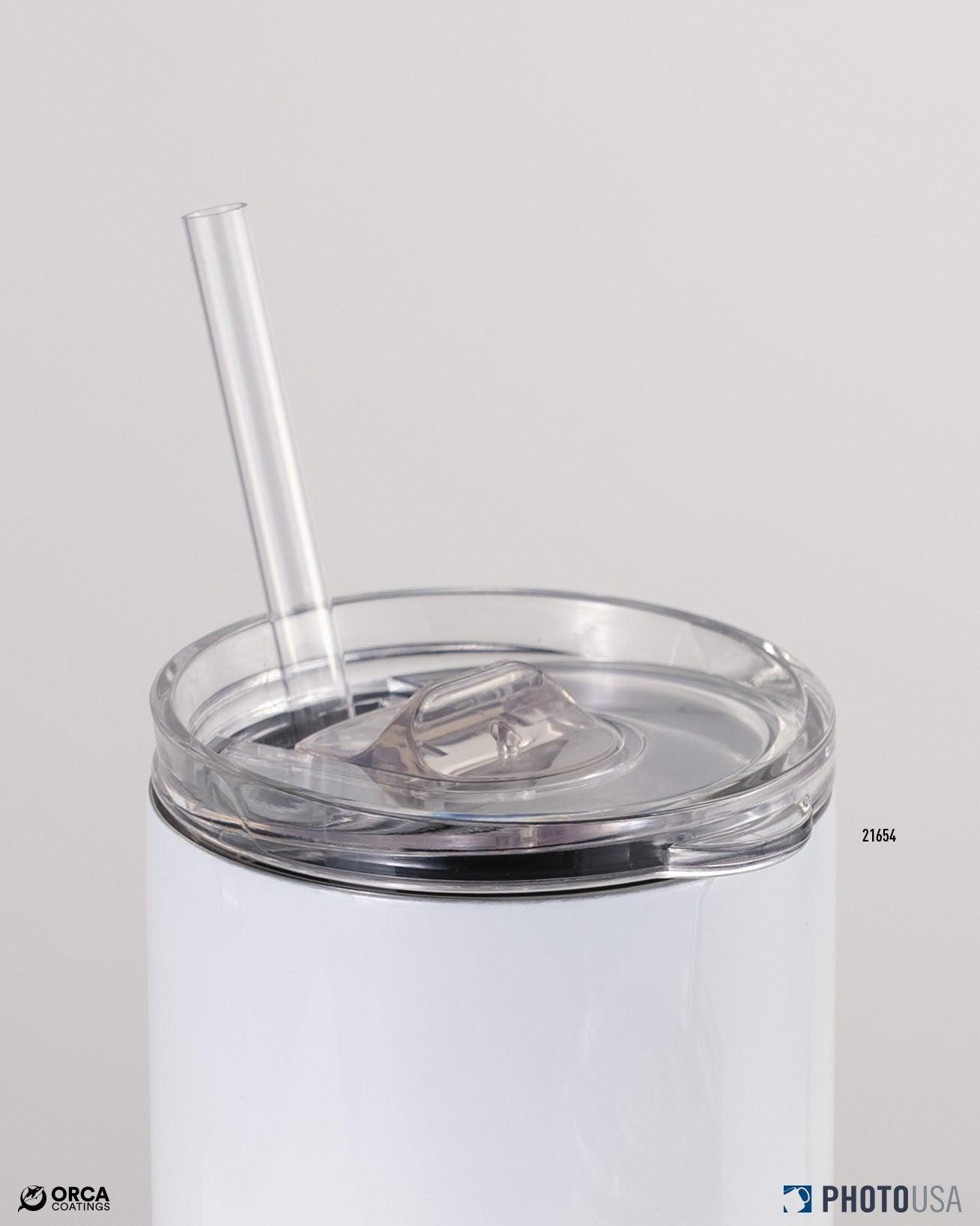 Premium 20 oz Skinny Sublimation Tumbler – Blank Sublimation Mugs