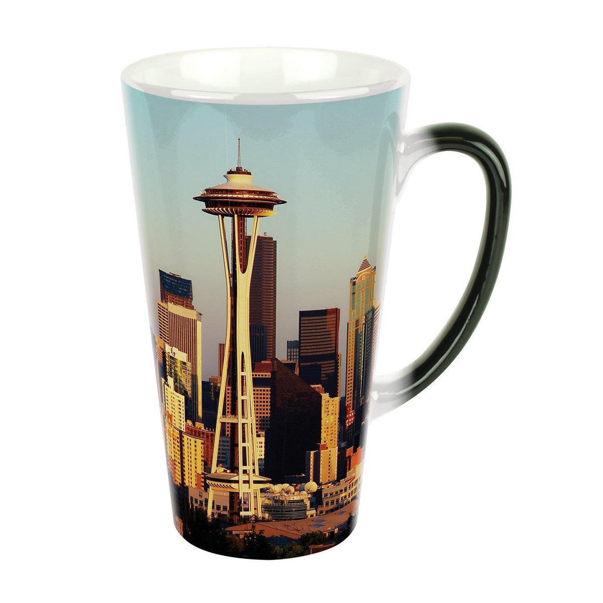 17 oz Latte Mug - Color Changing - Black - PhotoUSA | Wholesale Sublimation Blanks & Fulfillment | ORCA® Coating