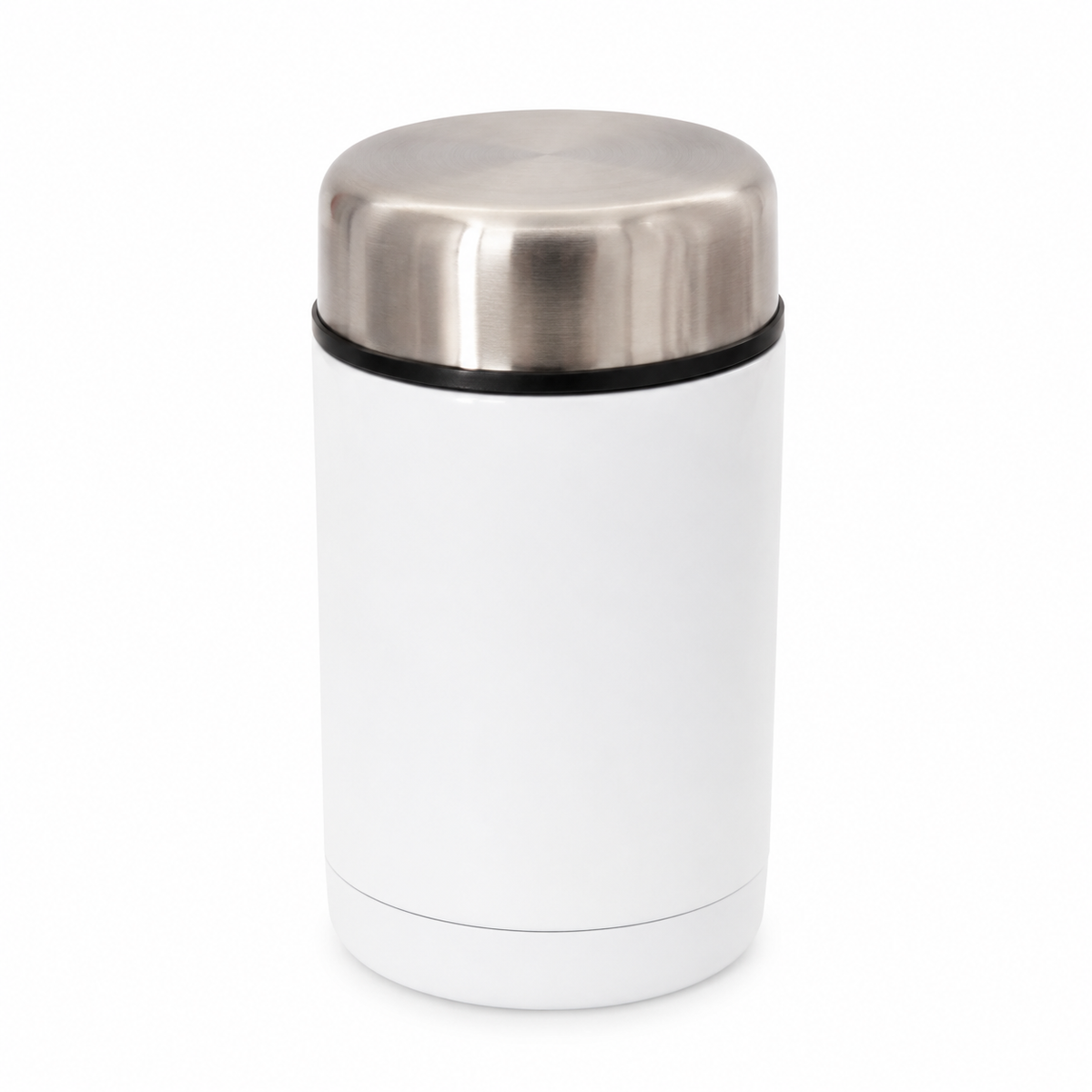 ORCA 350 ml. Stainless Steel Food Jar - White (Value Case)