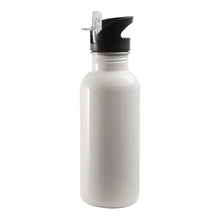 600 ml SSTBottle - Straw Top - White , Sublimation Bottles , PHOTO USA