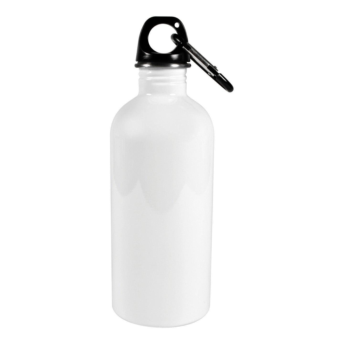 XHKDSYMC Sublimation Blanks Sport Water Bottle, 20 oz Sublimation Water Bottle Silver Water Bottles 600 ml Portable Water Bottles for Sublimation
