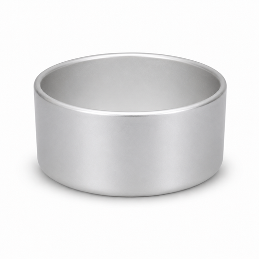 ORCA 64 oz. Double-Wall Stainless Steel Dog Bowl - White