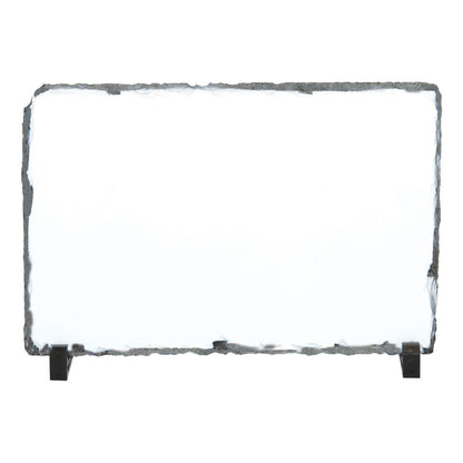 Photo Slate  - Large Rectangle - Glossy - 7.2" x 11.7" x .375" - PhotoUSA | Wholesale Sublimation Blanks & Fulfillment | ORCA® Coating