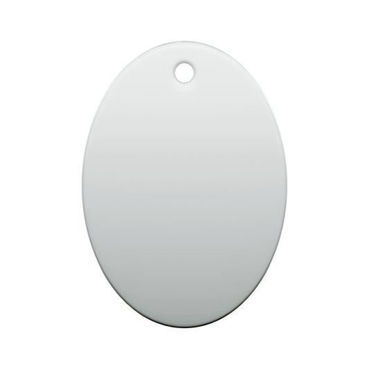 Ceramic Ornament - Oval , Sublimation Ornaments , PHOTO USA