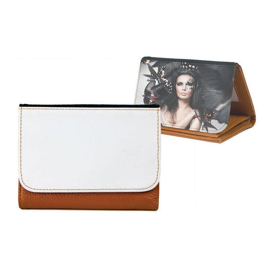 Medium Top Grain Leather Wallet - PhotoUSA | Wholesale Sublimation Blanks & Fulfillment | ORCA® Coating