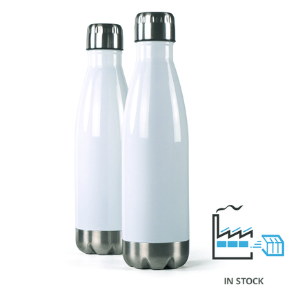 16 oz Stainless Steel Insulated Water Bottle - White