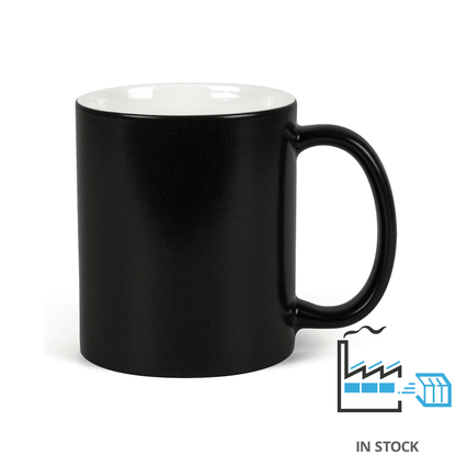 11 oz Color Changing Mug - Black - Matte - PhotoUSA | Wholesale Sublimation Blanks & Fulfillment | ORCA® Coating