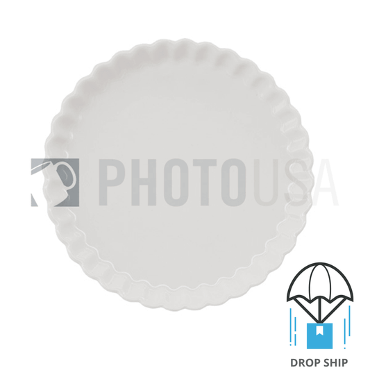 6" Round Chrysanthemum Plate